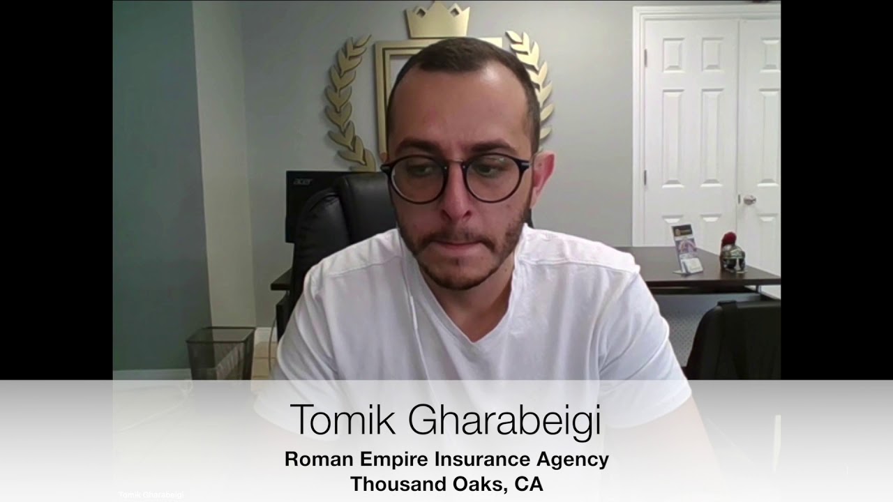 California Agency Success Story – Tomik Gharabeigi