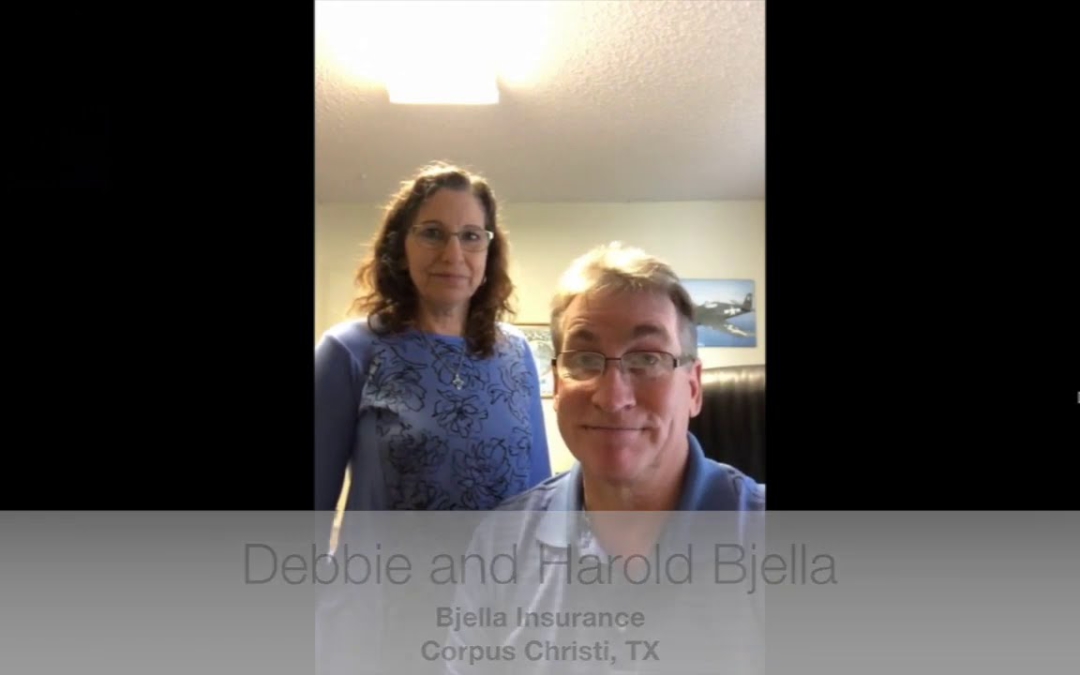 Texas Agency Success Story – Debbie & Harold Bjella