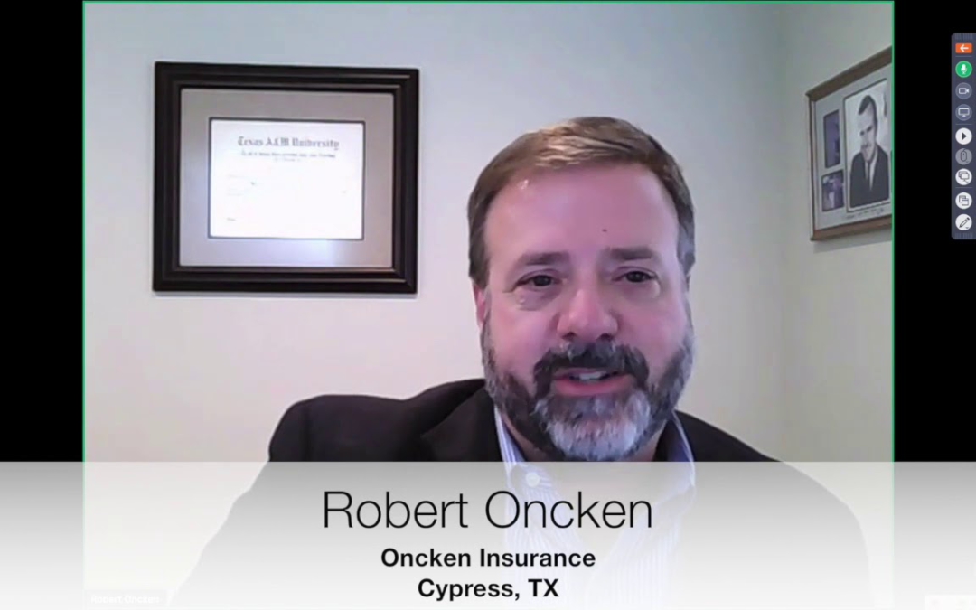 Texas Agency Success Story – Robert Oncken