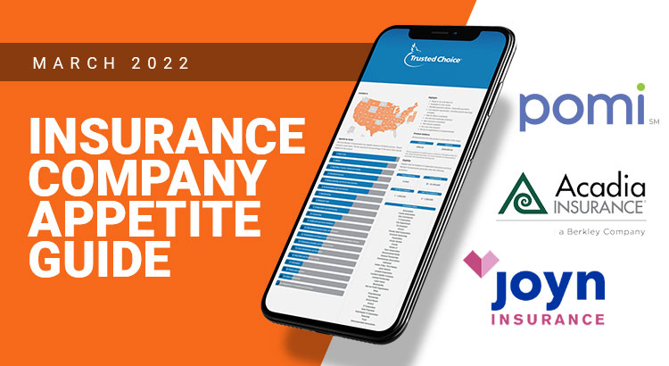 Insurance Company Appetite Guide March 2022